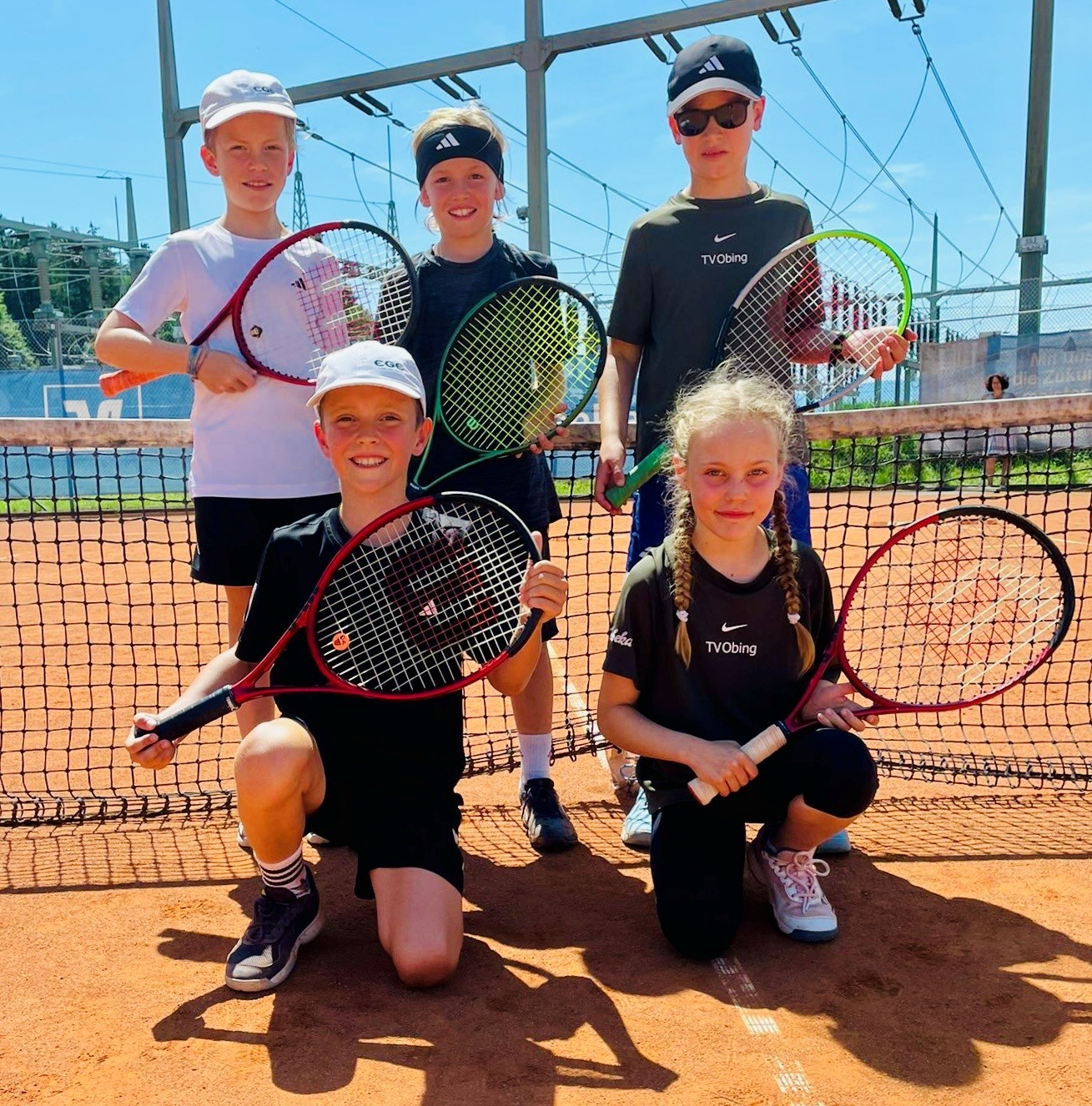 U10-Mannschaft holt Meistertitel im Tennis